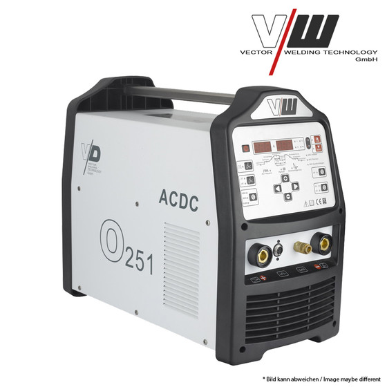 VECTOR Digital Welding machine AC/DC TIG O251 Plus Inverter ALU TIG CUT ARC MMA STICK Electrode