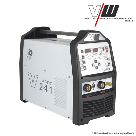 VECTOR Digital Welding machine AC/DC TIG V241 Plus Inverter ALU TIG ARC MMA STICK Electrode
